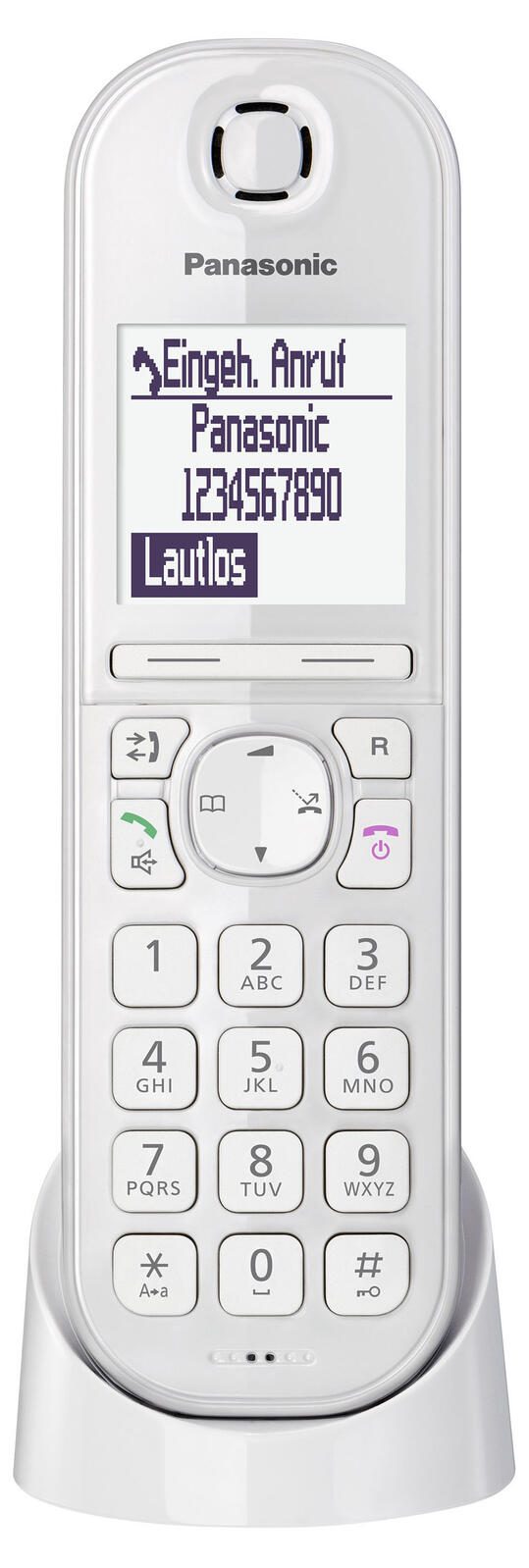 Panasonic Zusatz-Mobilteil KX-TGQ200GW weiß