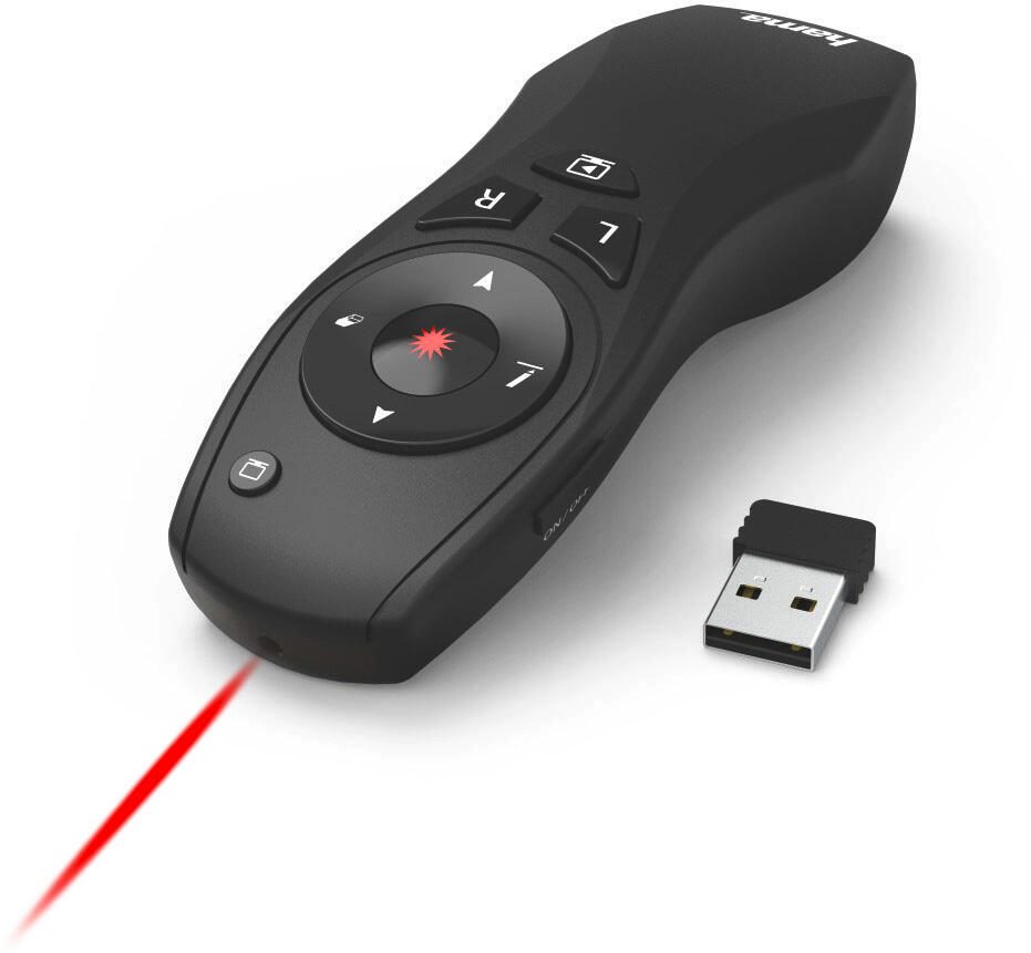 hama Presenter X-Pointer 6in1, roter Laser