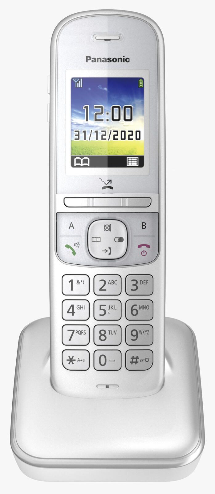 Panasonic Schnurloses Telefon KX-TGH710GG silber