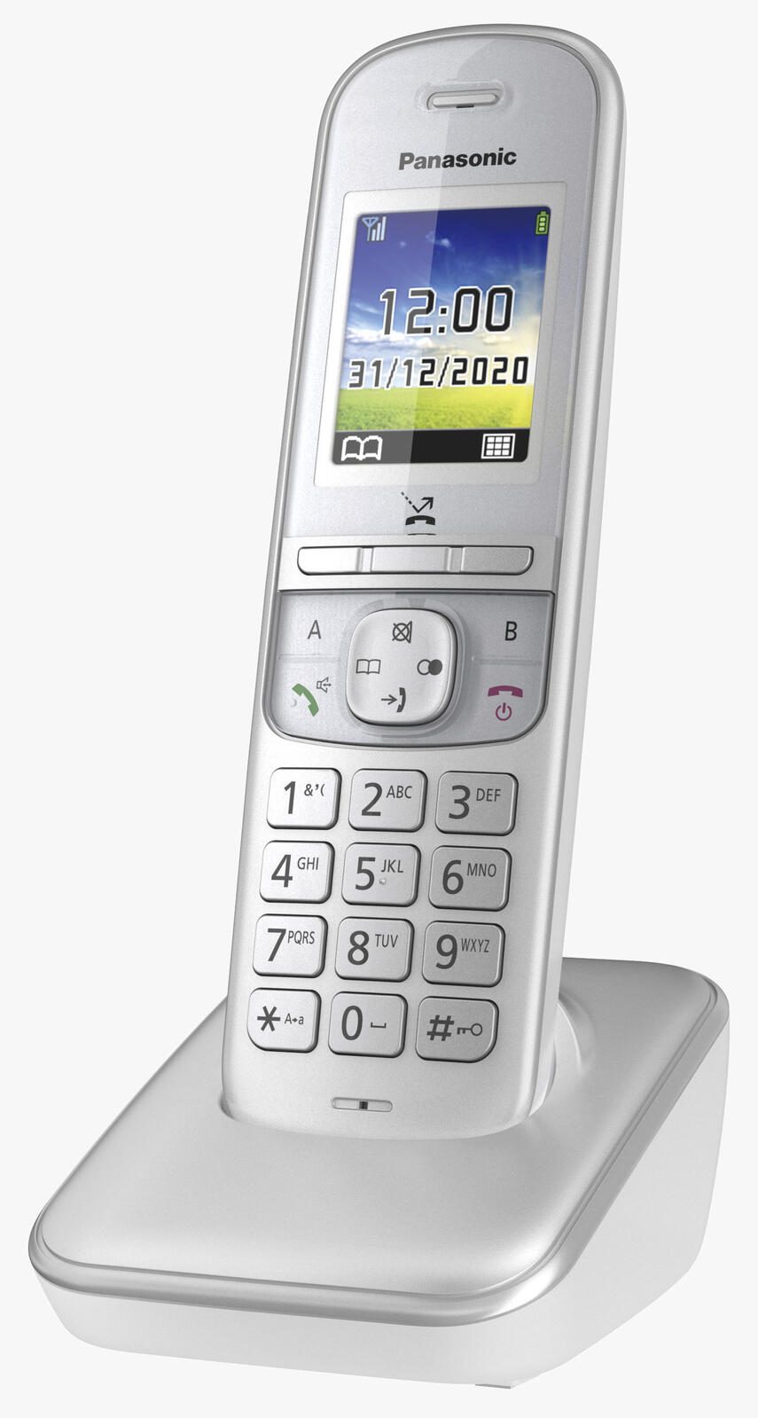 Panasonic Schnurloses Telefon KX-TGH710GG silber