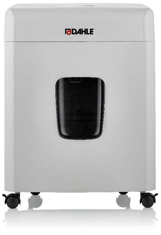 DAHLE ShredMATIC 90 Aktenvernichter mit Partikelschnitt bis 90 Blatt lichtgrau