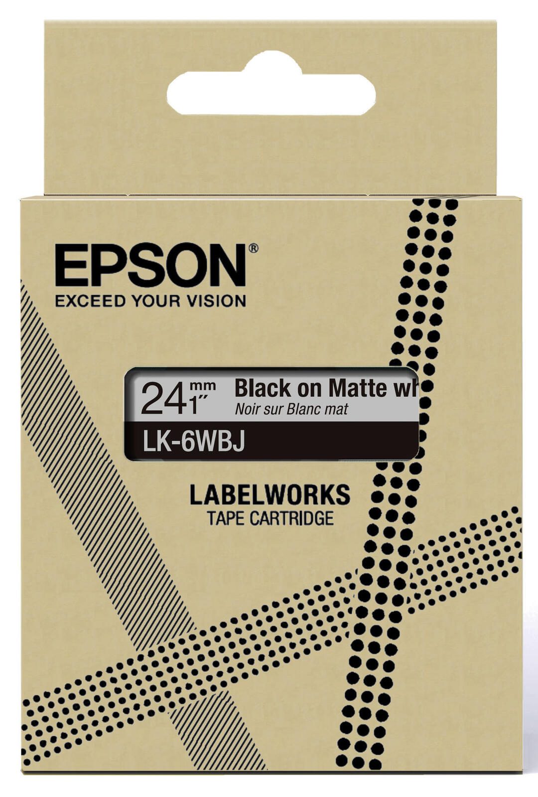 EPSON Band LK-6WBJ 24 mm