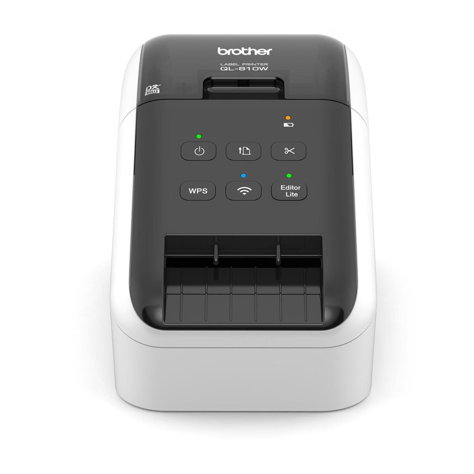 Brother Etikettendrucker QL-810Wc weiß, schwarz
