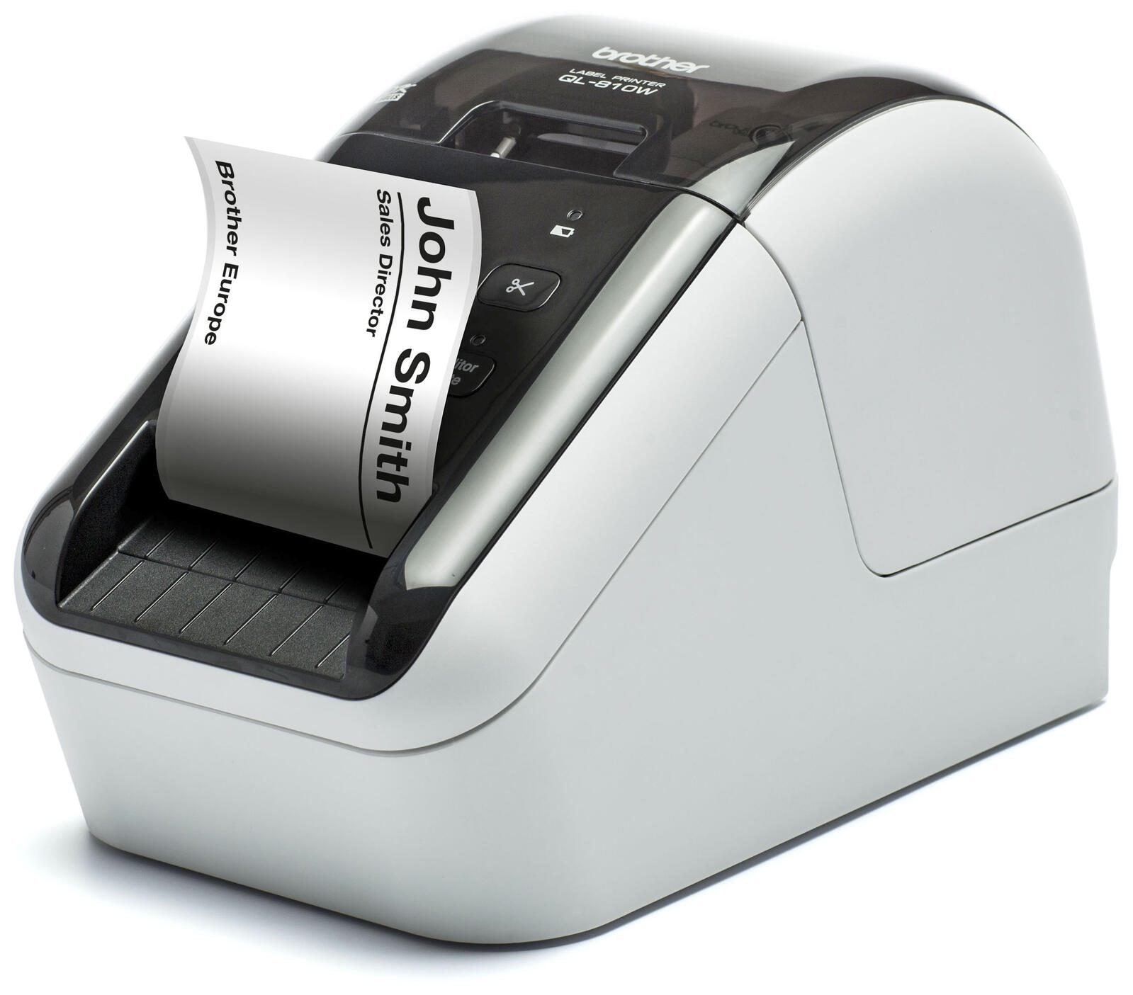 Brother Etikettendrucker QL-810Wc weiß, schwarz