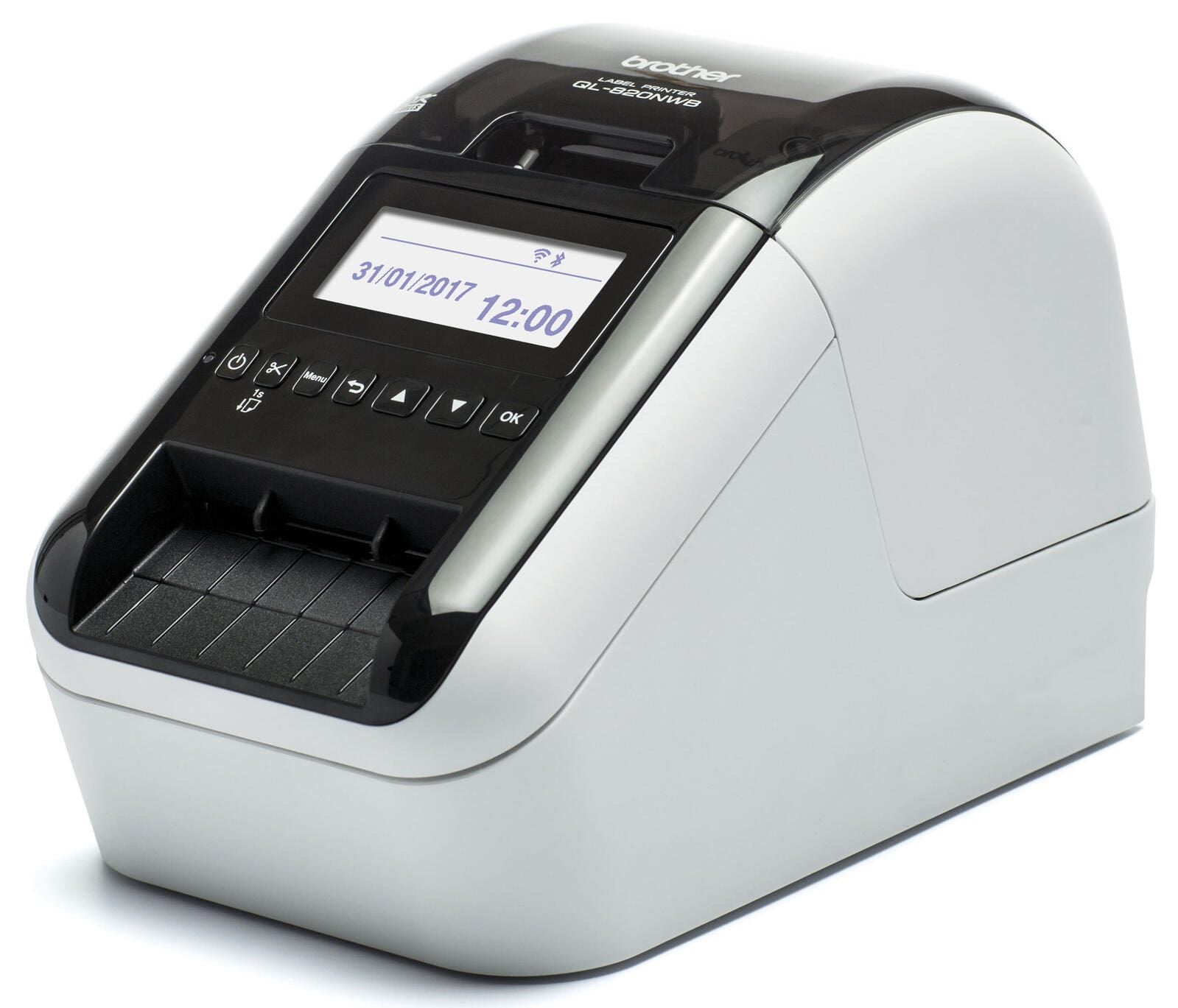 Brother Etikettendrucker QL-820NWBc weiß, schwarz