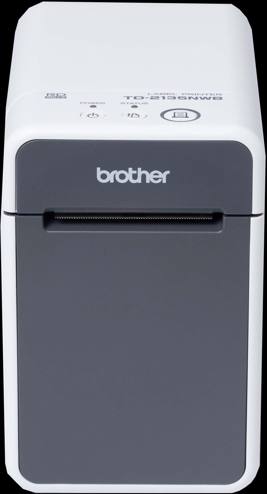 Brother Etikettendrucker TD-2135NWB weiß