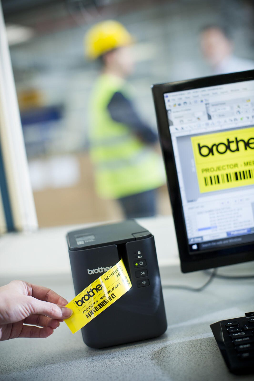 Brother P-touch P900Wc Beschriftungsgerät