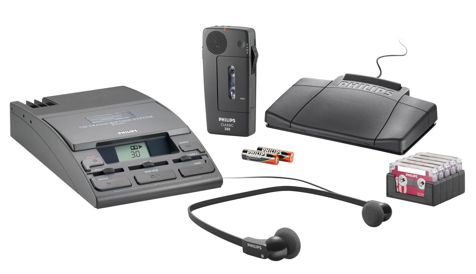 PHILIPS Diktiergerät-Set