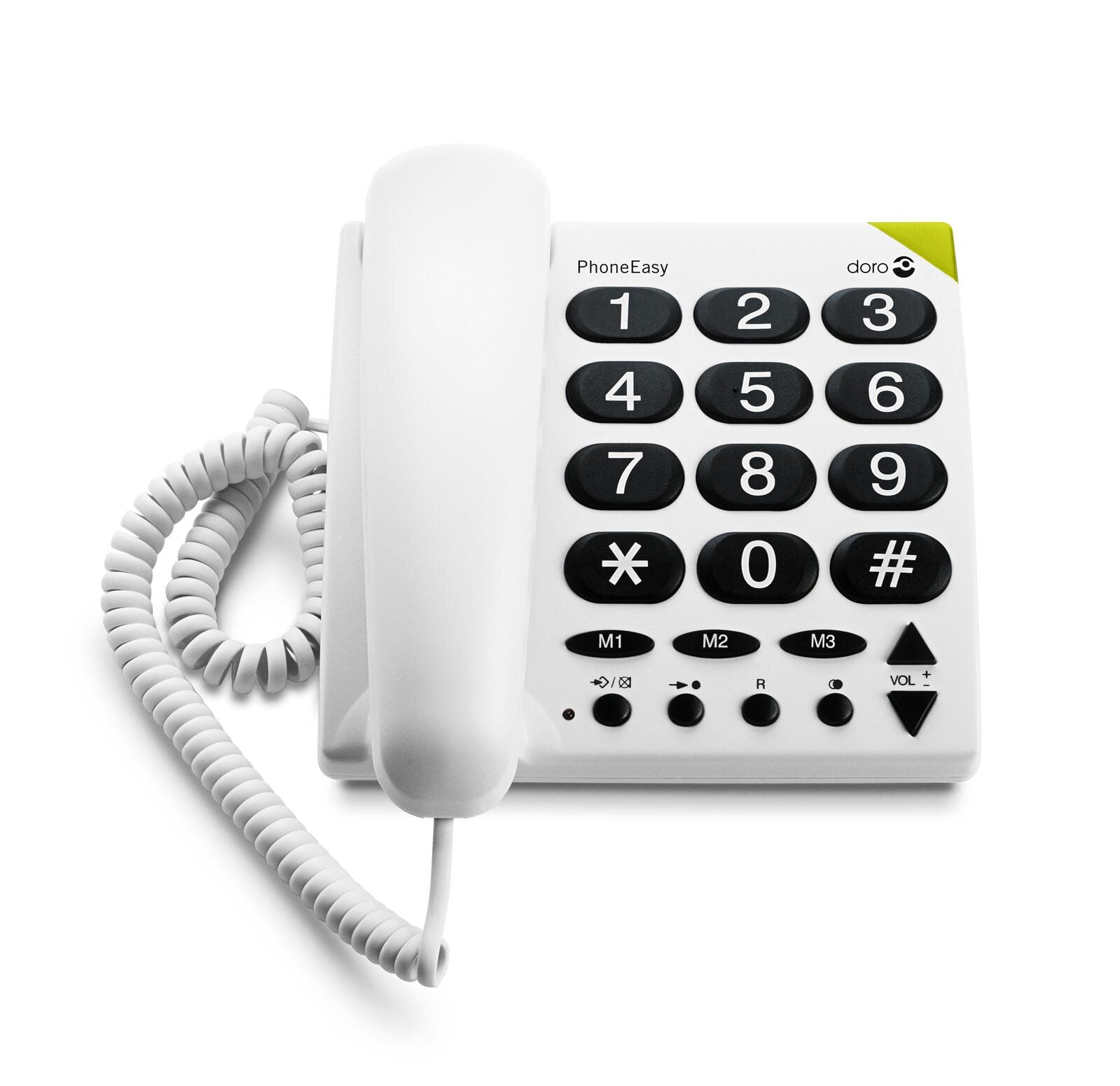 doro Phoneeasy 311c Schnurgebundenes Telefon weiß