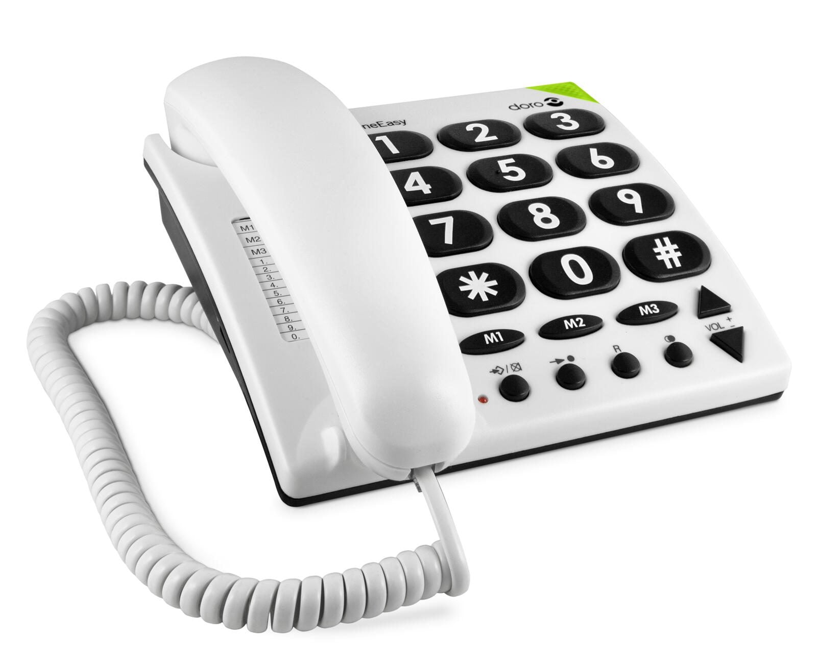 doro Phoneeasy 311c Schnurgebundenes Telefon weiß