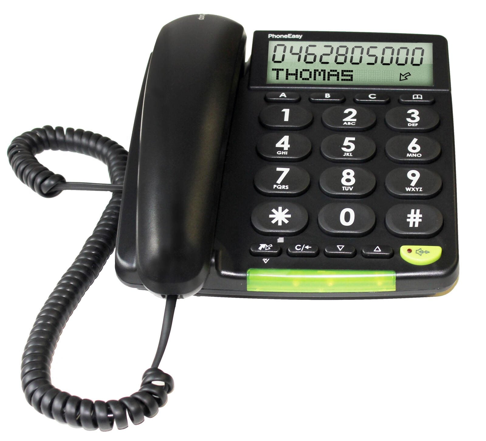 doro PHONEEASY 312CS Schnurgebundenes Telefon schwarz