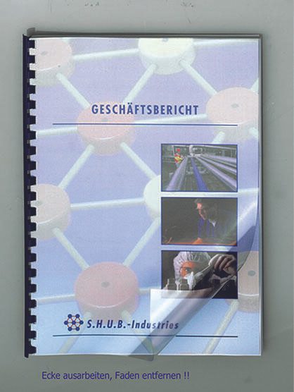 LMG Deckfolien für Bindemappen DIN A4 0.15 mm transparent