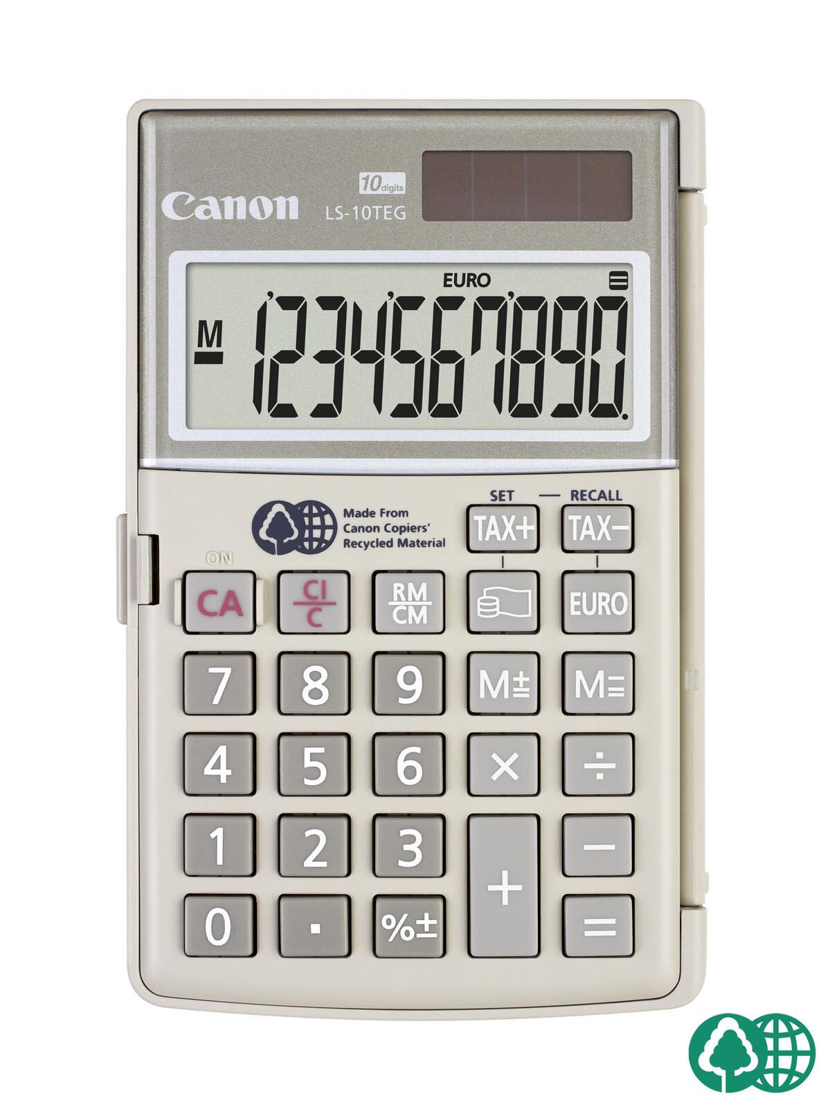 Canon Taschenrechner LS-10TEG grau/metallic