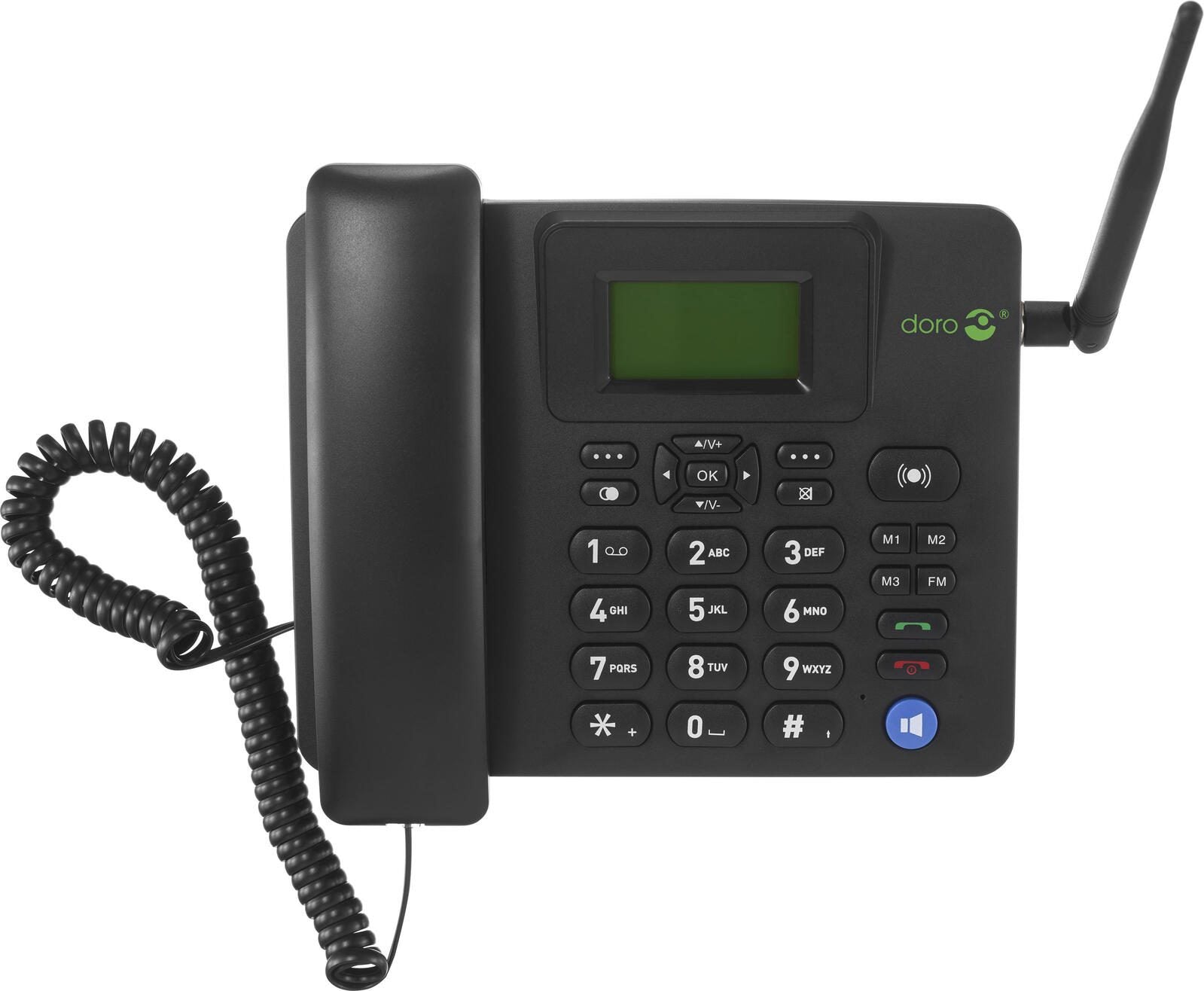 doro 4100H Schnurgebundenes Telefon schwarz