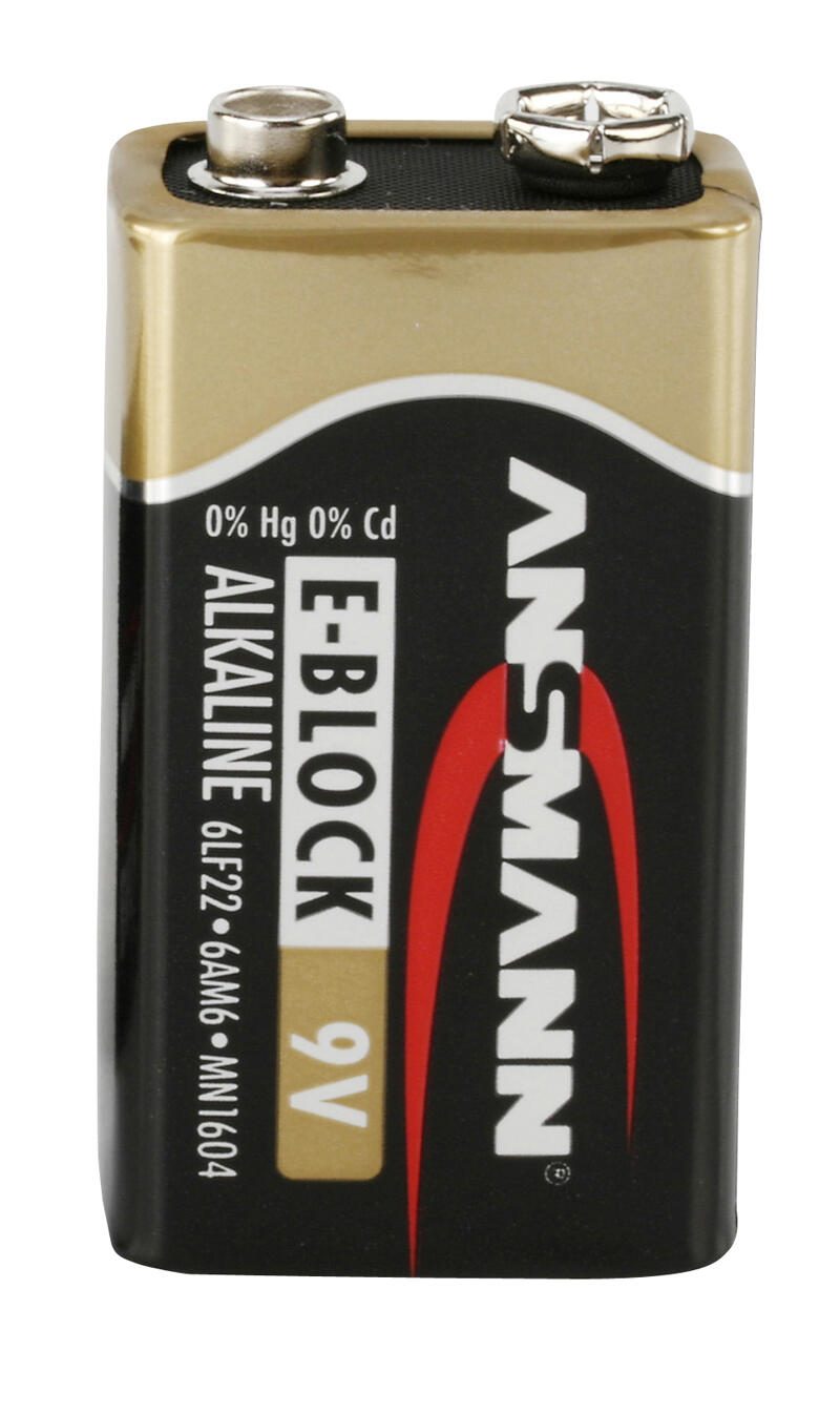 ANSMANN Batterie E-Block 9 V