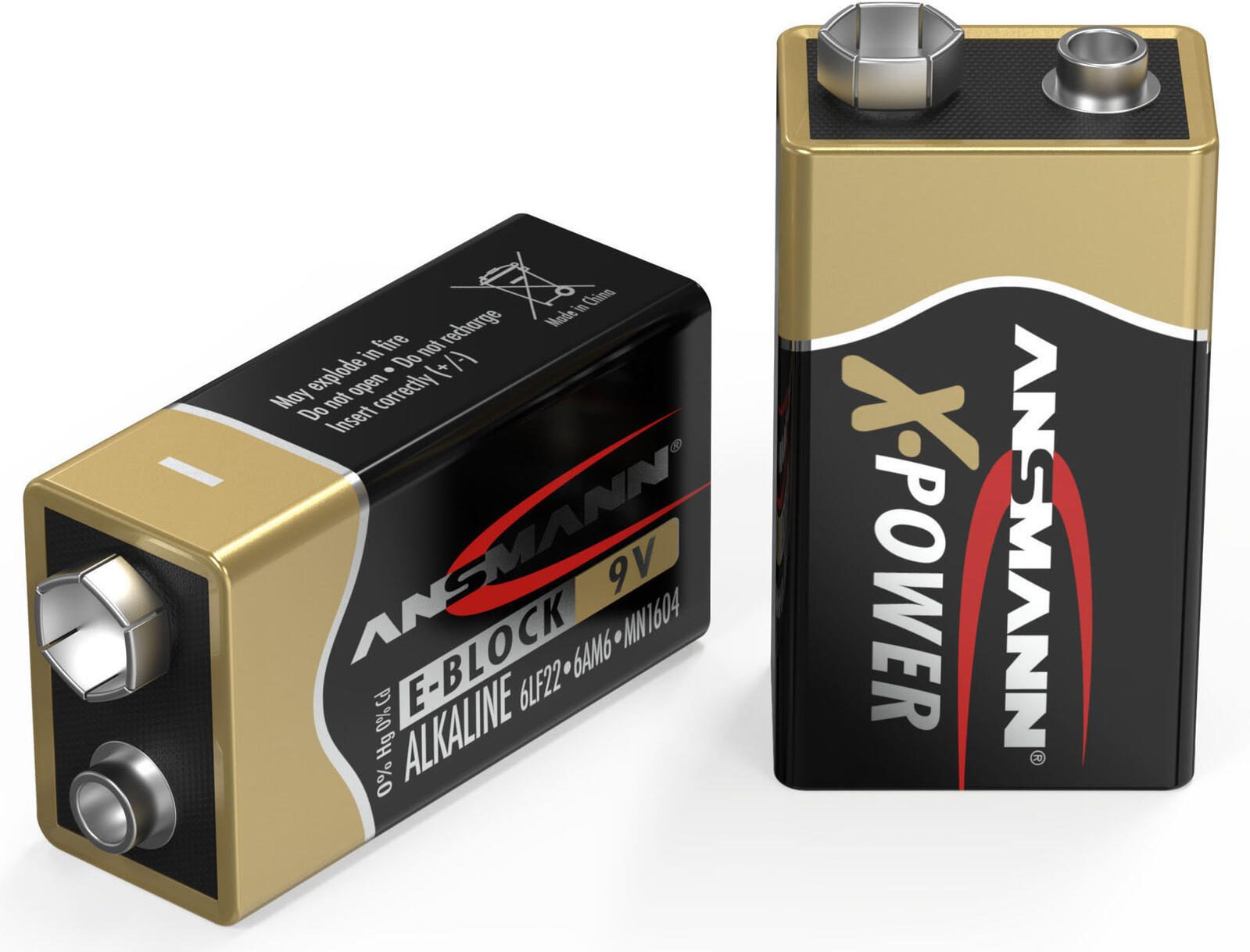 ANSMANN Batterie E-Block 9 V