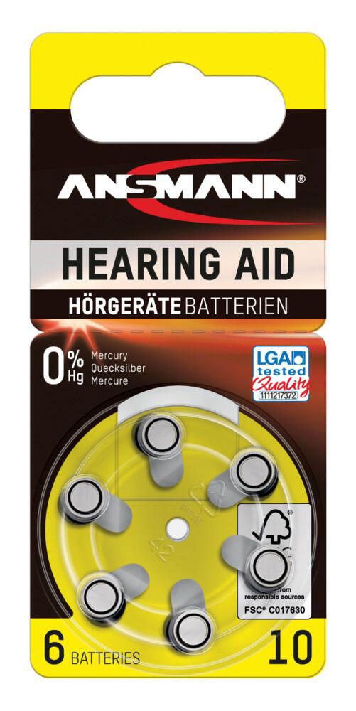 ANSMANN Knopfzellen 1.4 V
