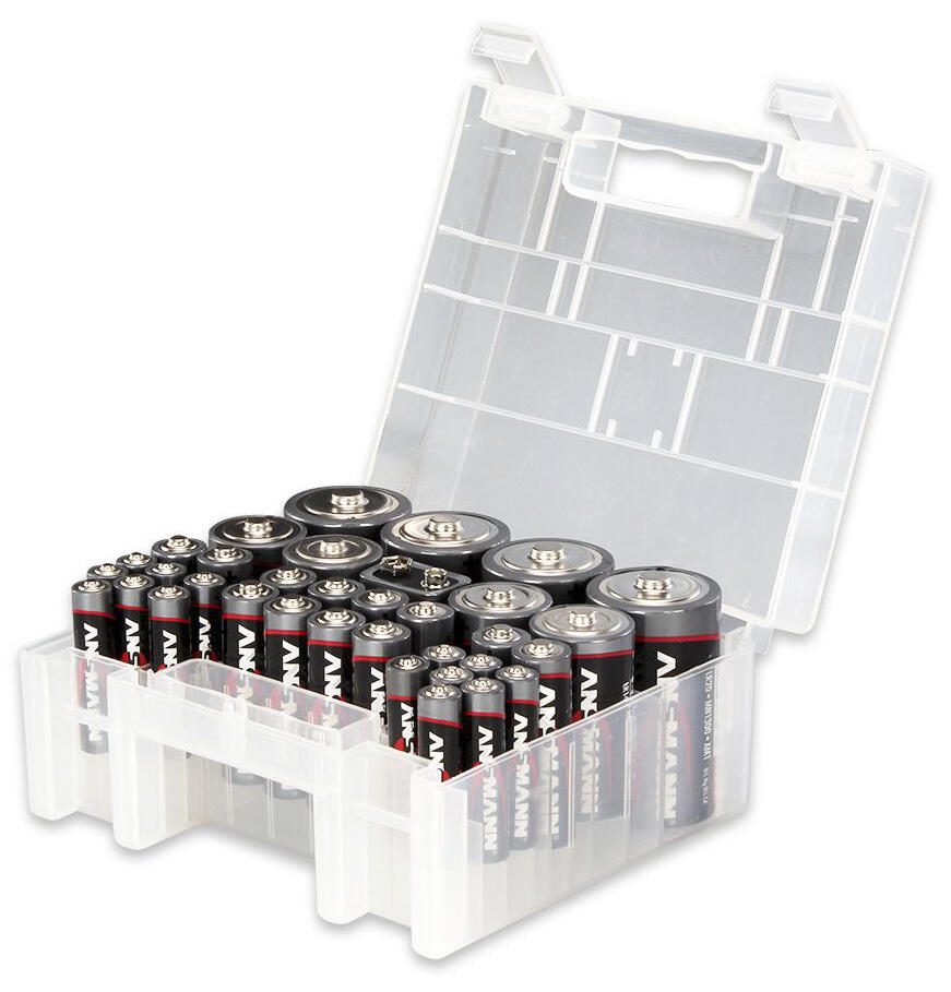 ANSMANN Batterien-Set Baby C, Micro AAA, Mono D, Mignon AA, E-Block 1.5 V