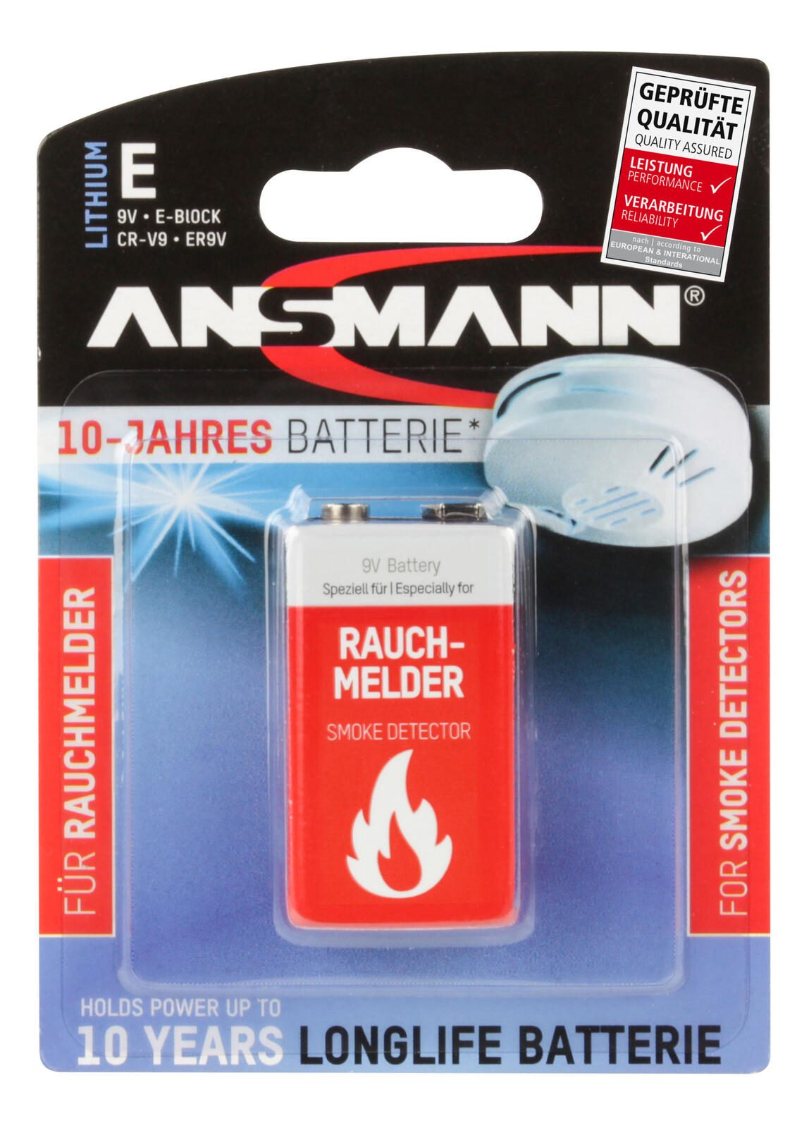 ANSMANN Batterie E-Block 9 V
