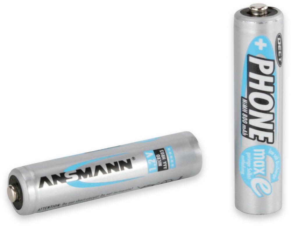 ANSMANN Akkus Micro AAA 1.2 V
