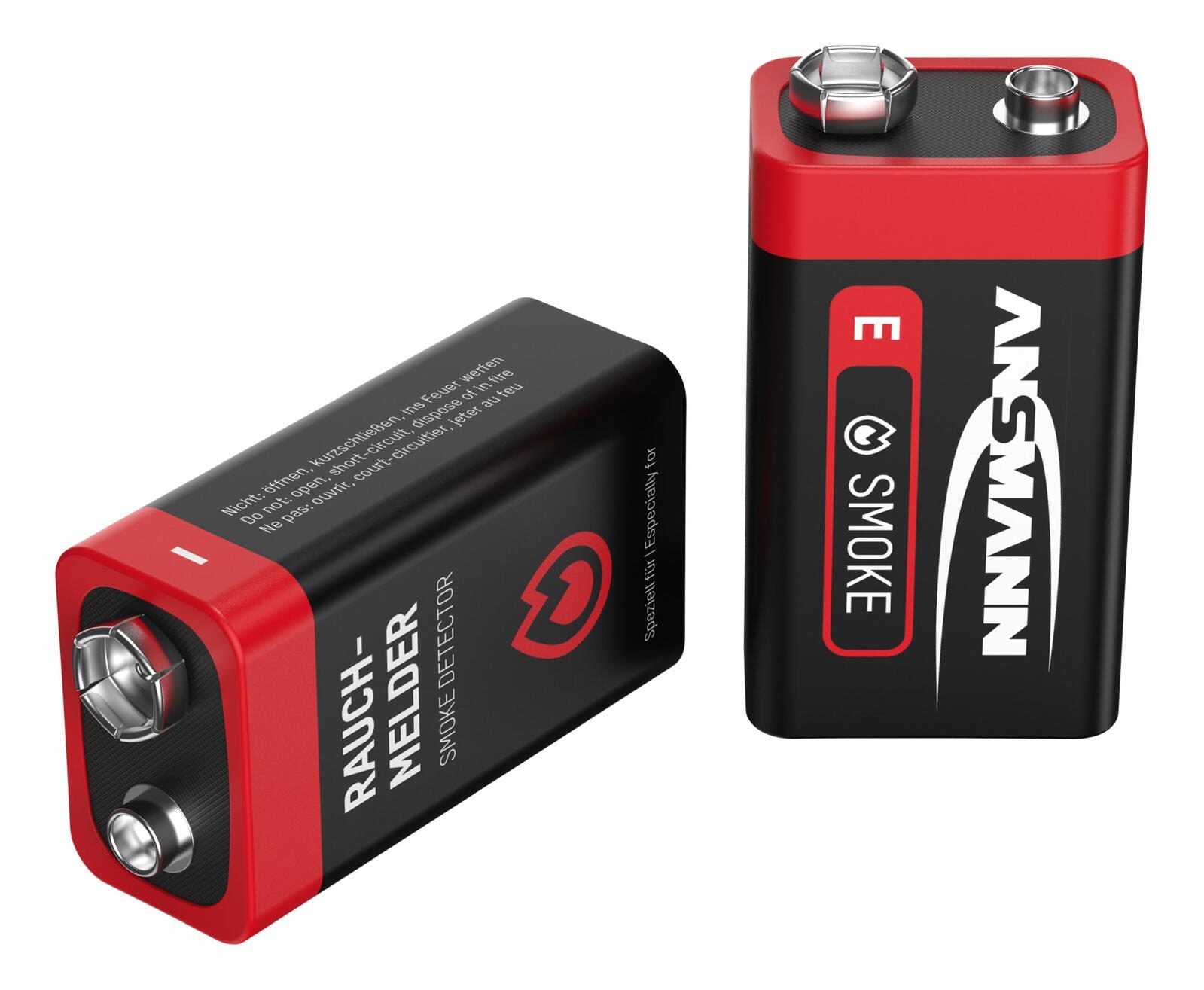 ANSMANN Batterien E-Block 9 V