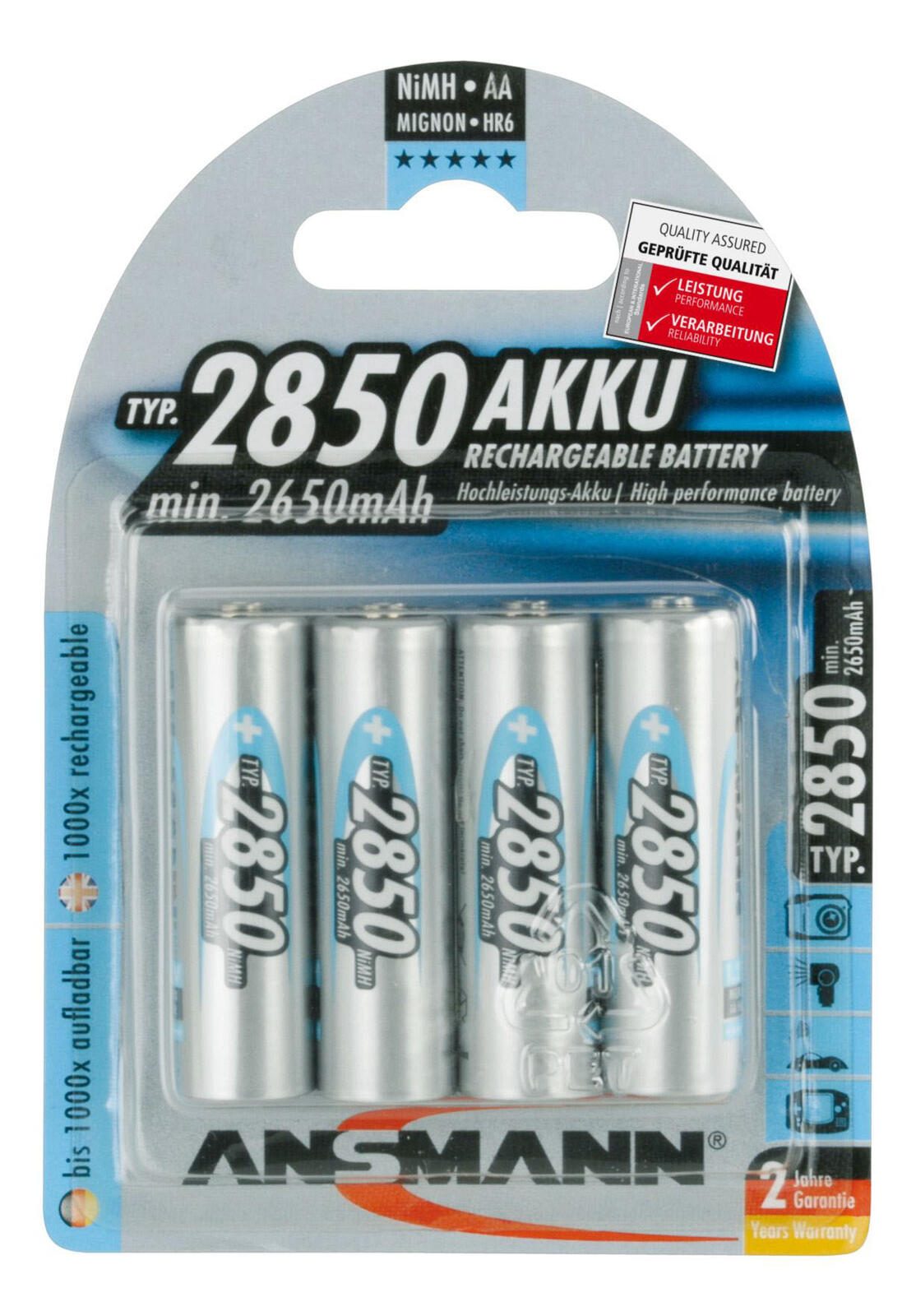 ANSMANN Akkus Mignon AA 1.2 V