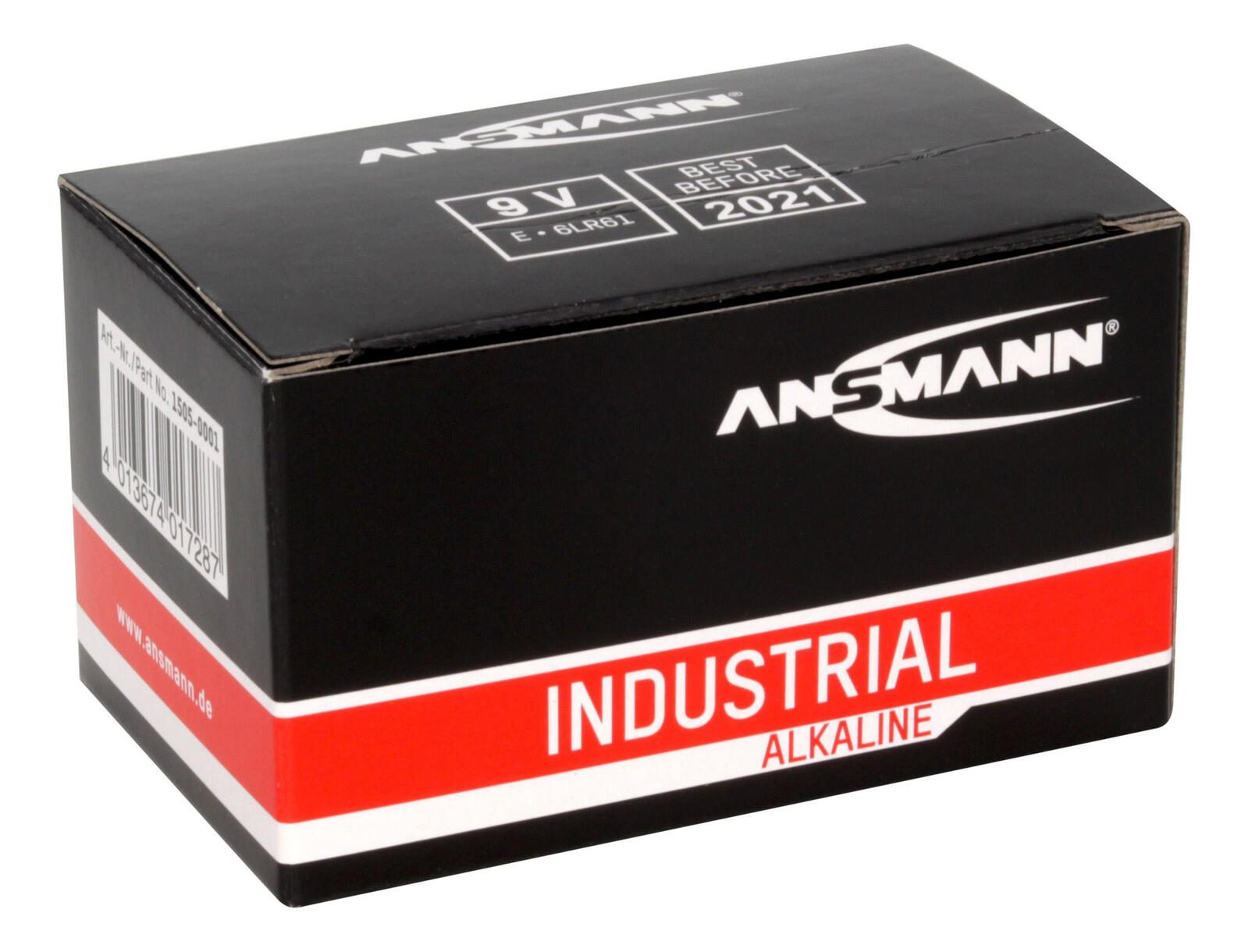ANSMANN Batterien E-Block 9 V