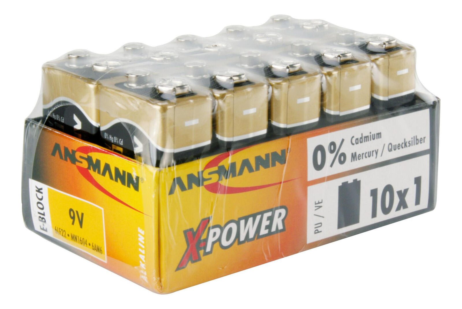 ANSMANN Batterie E-Block 9 V