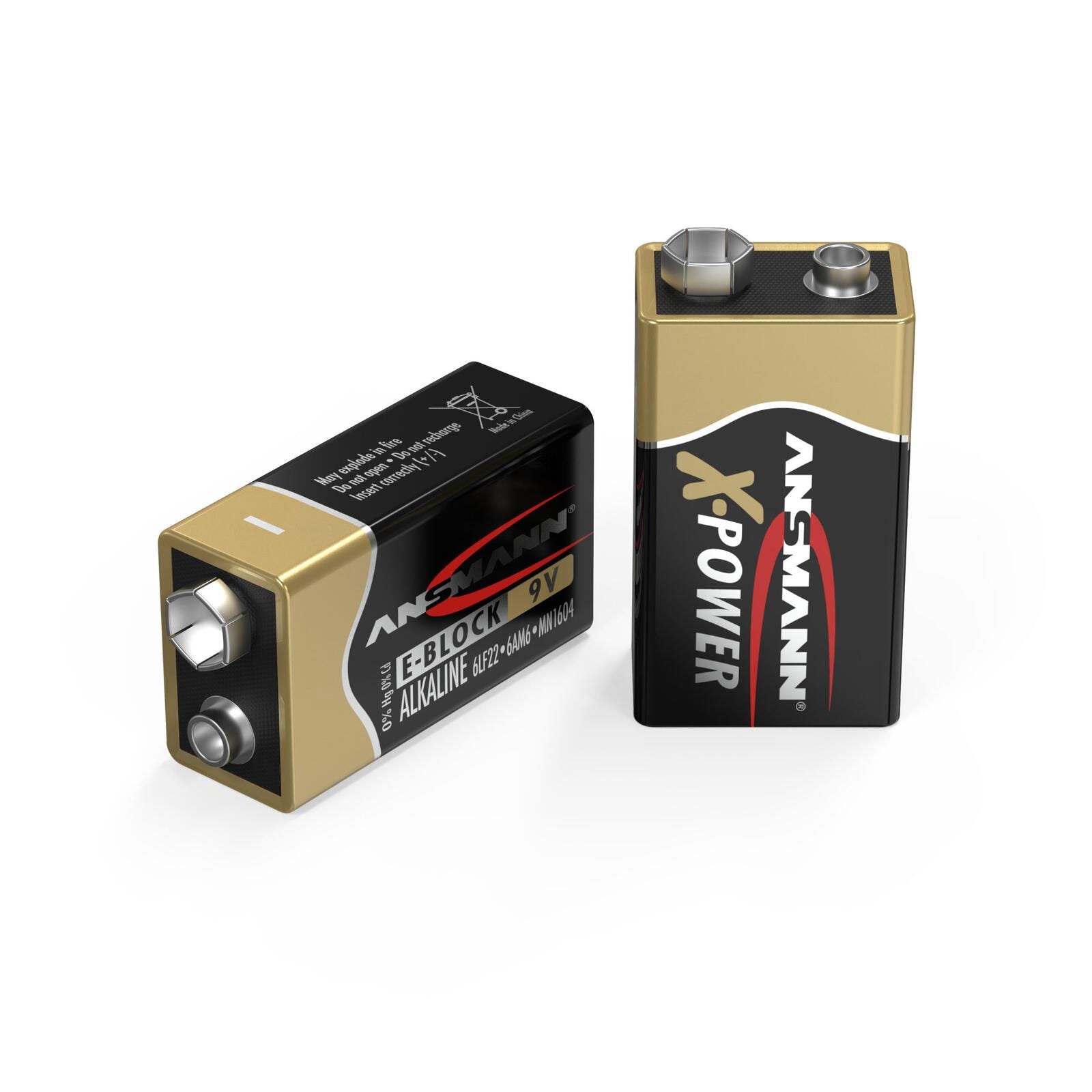 ANSMANN Batterie E-Block 9 V