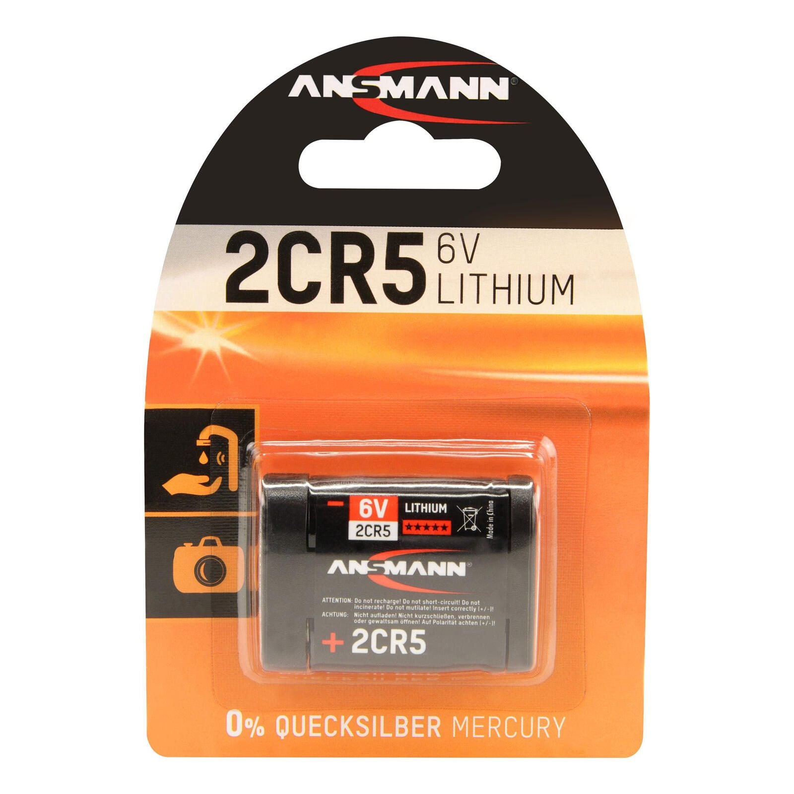 ANSMANN Batterie Fotobatterie 6 V