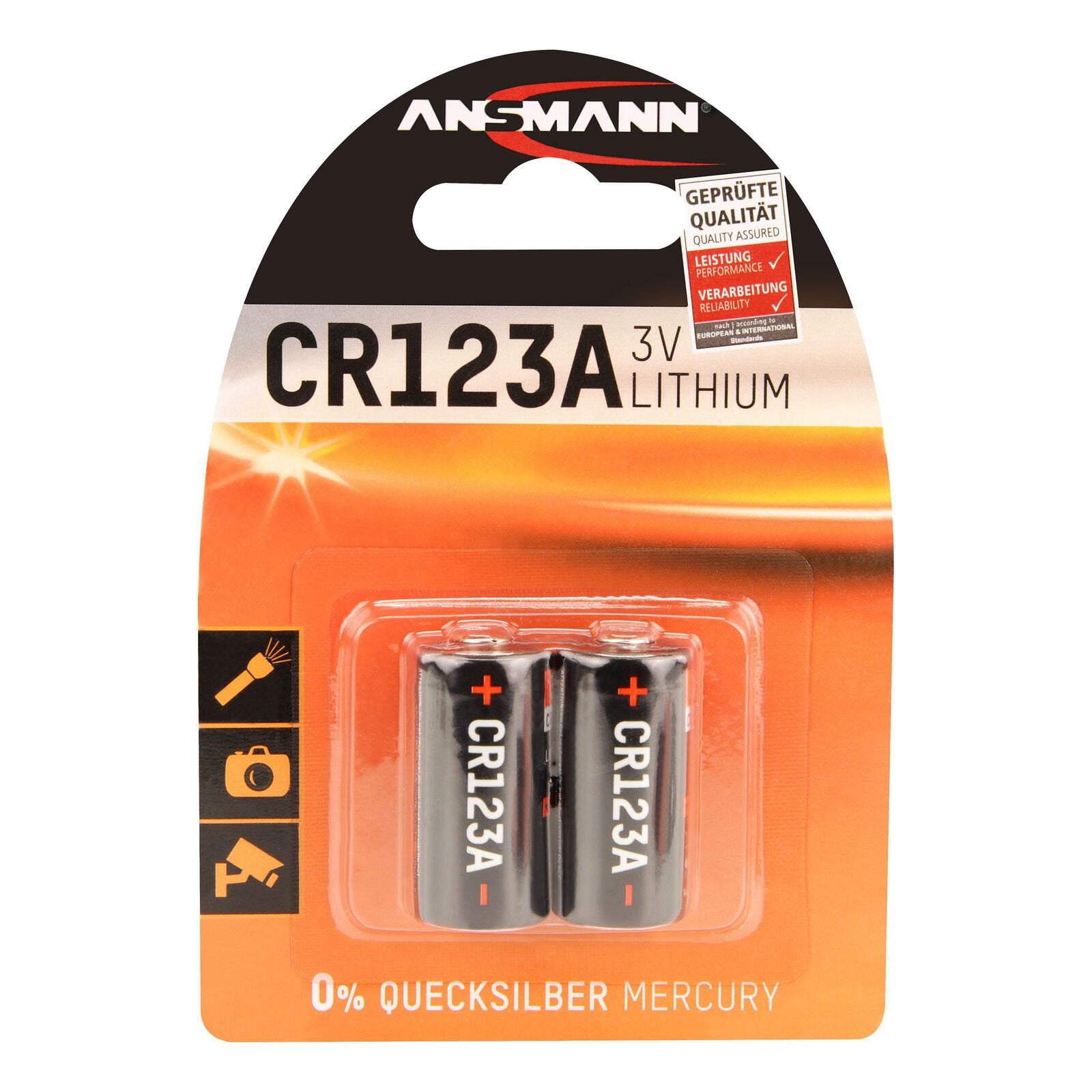 ANSMANN Batterien Fotobatterie 3 V