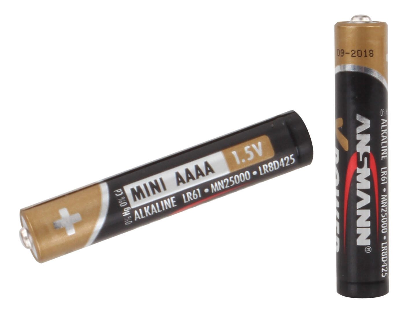 ANSMANN Batterien Mini AAAA 1.5 V