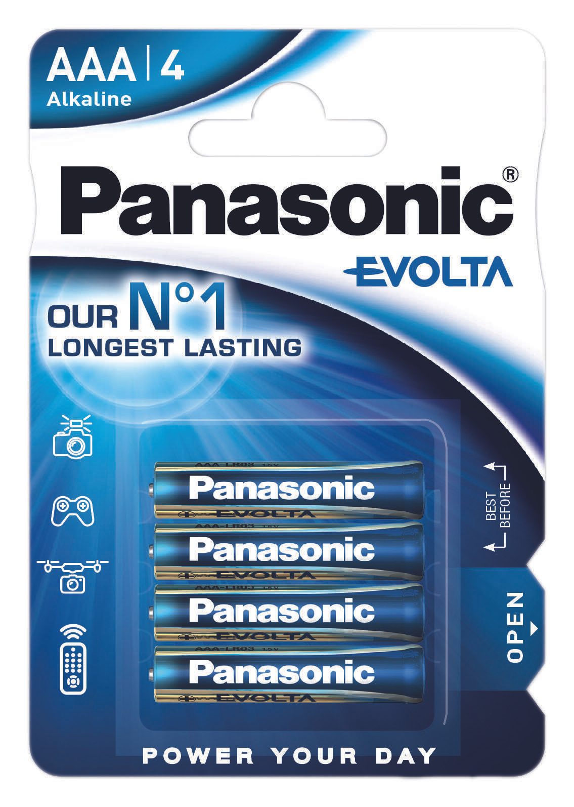 Panasonic Batterie Micro AAA 1.5 V