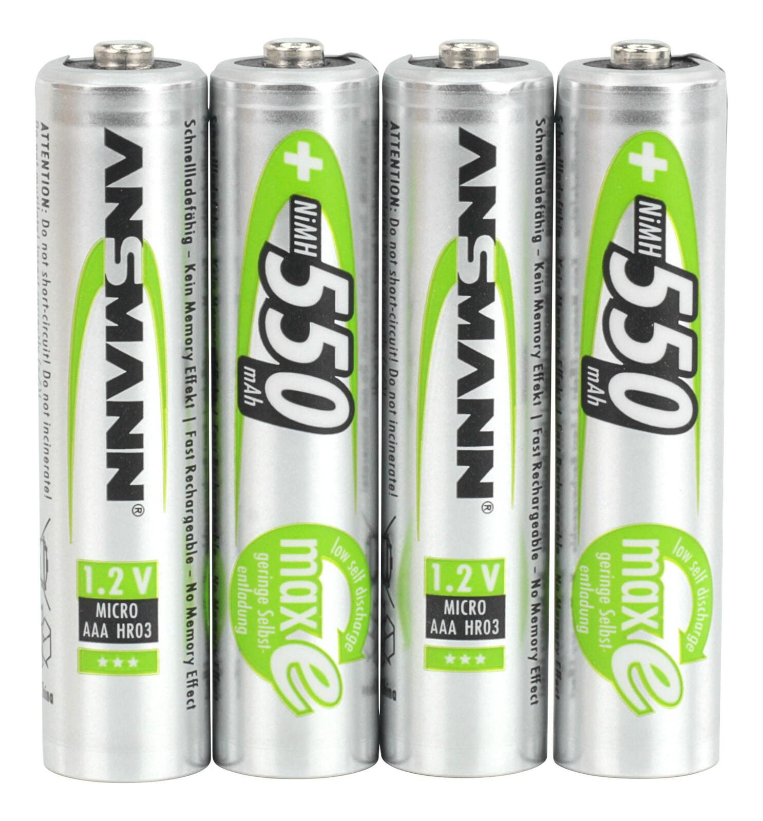 ANSMANN Akkus Micro AAA 1.2 V