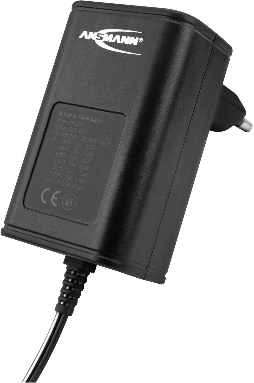 ANSMANN Netzteil APS 1000 Universell