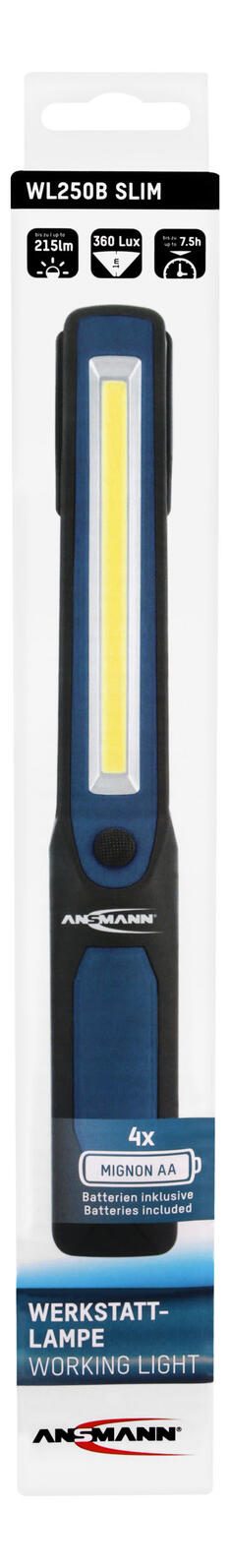 ANSMANN Taschenlampe 29 cm schwarz