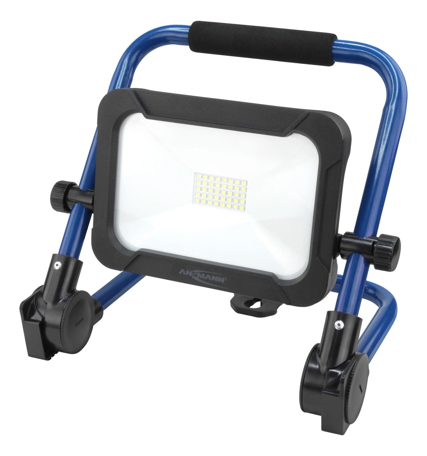 ANSMANN Akku-LED-Baustrahler 20 W blau/schwarz