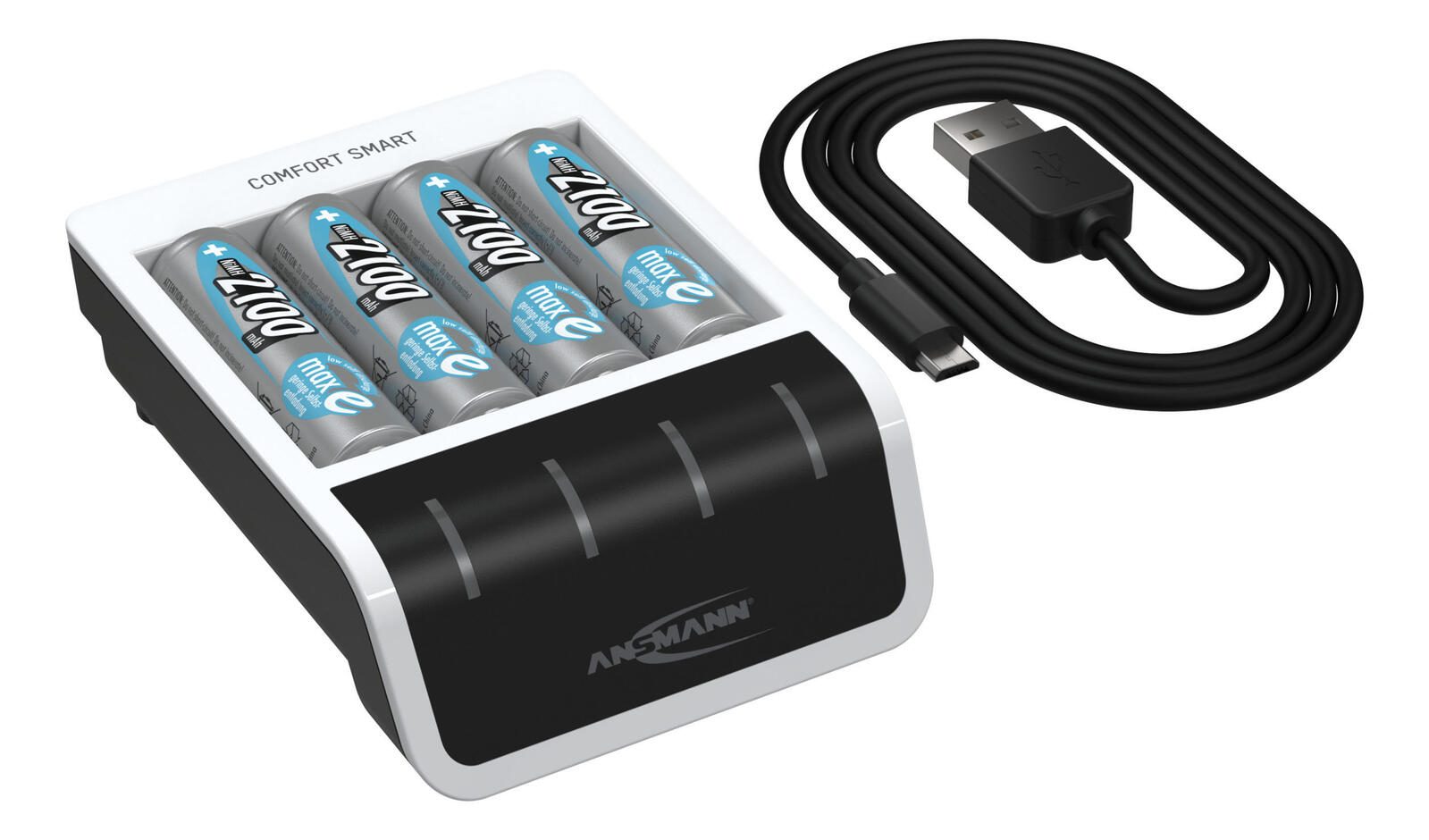 ANSMANN Akku-Ladegerät Comfort Smart