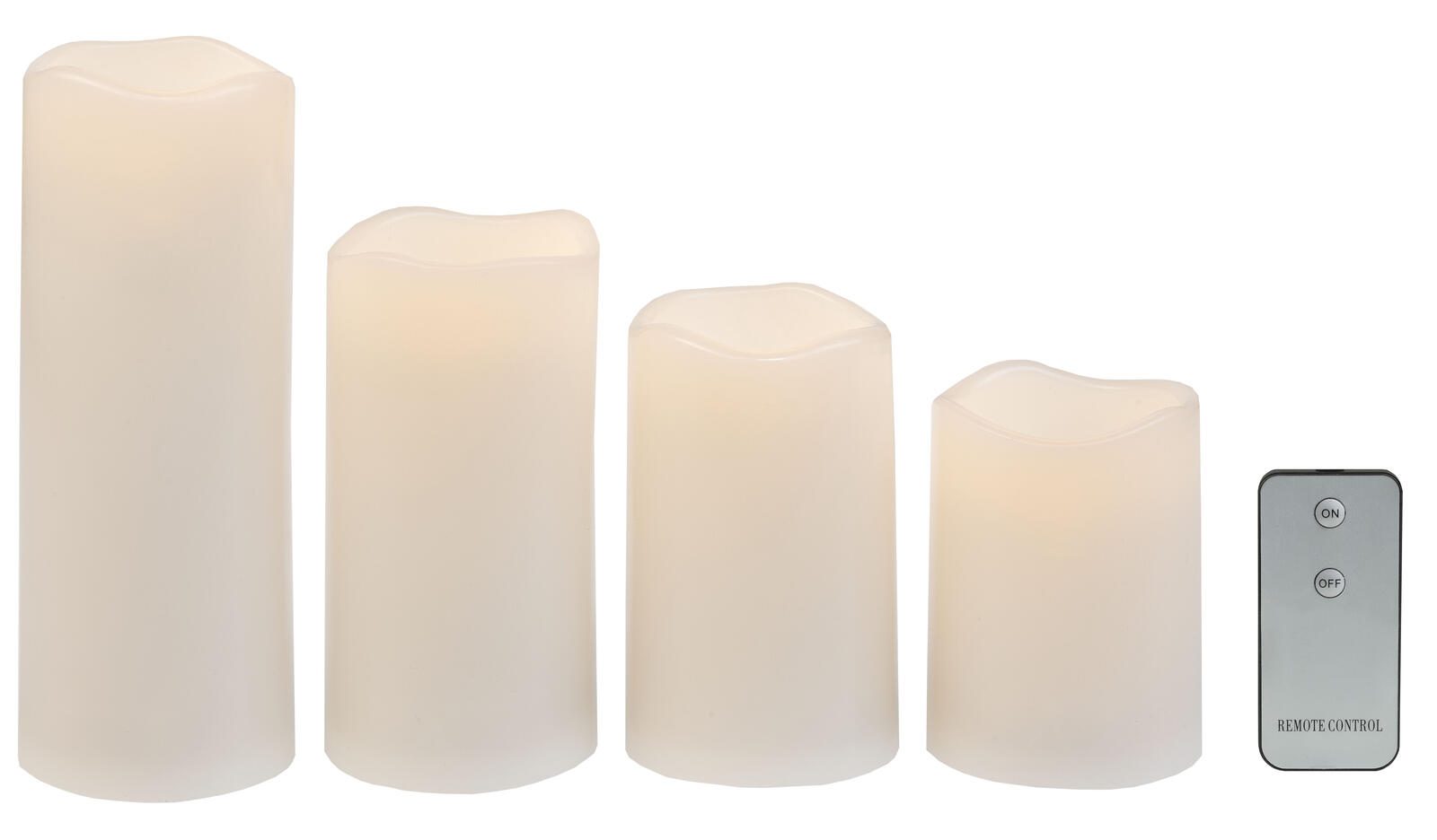 Idena LED-Kerzen weiß