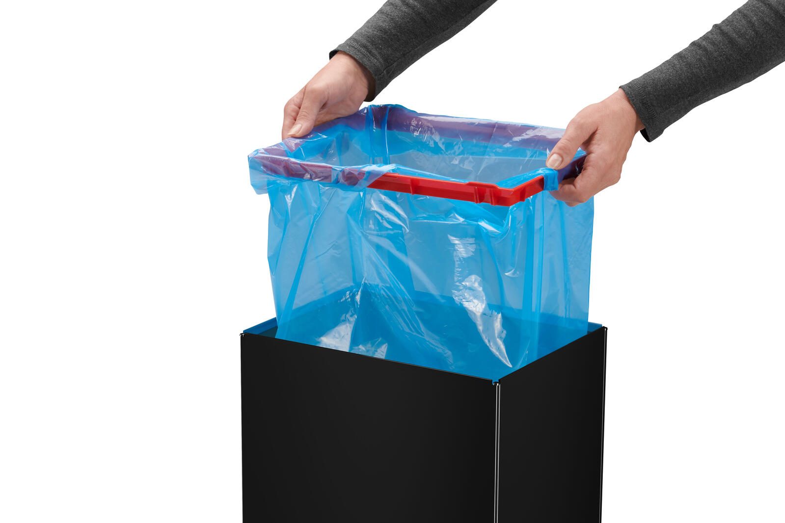 Hailo Mülleimer 35,0 l schwarz