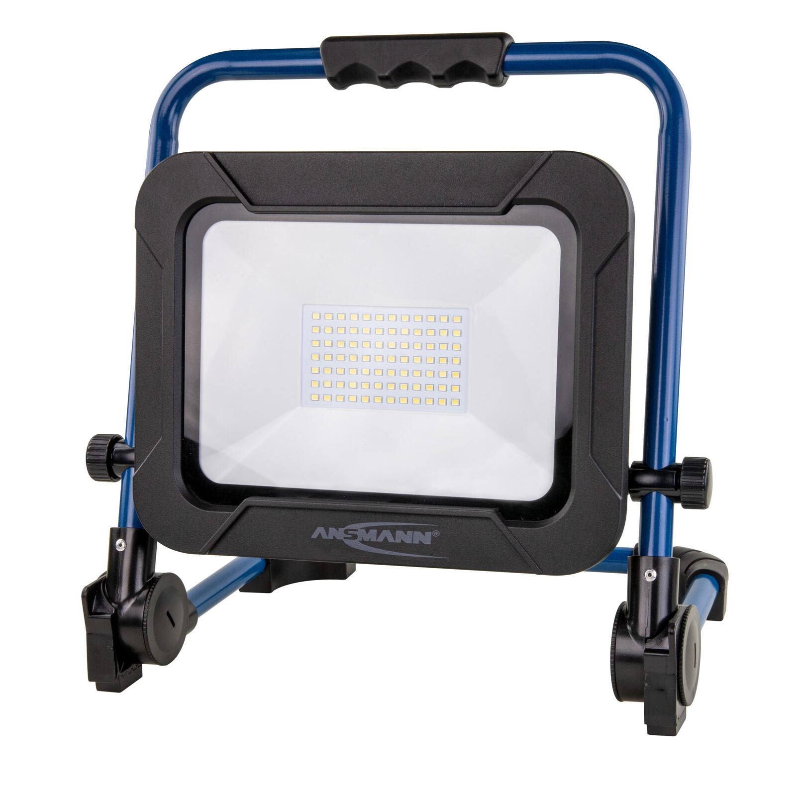 ANSMANN Akku-LED-Baustrahler 50 W blau/schwarz
