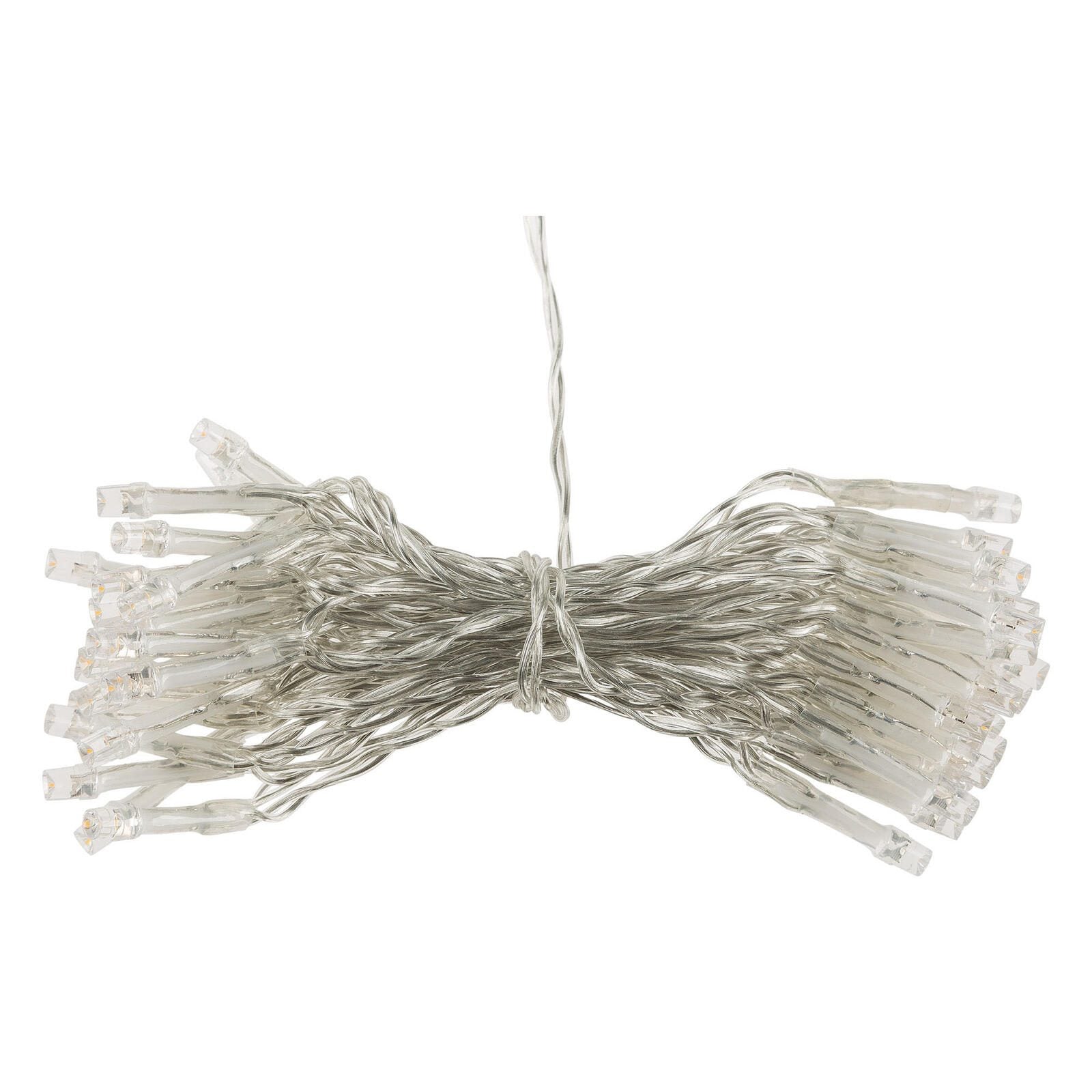 Idena Lichterkette 4.1 m transparent