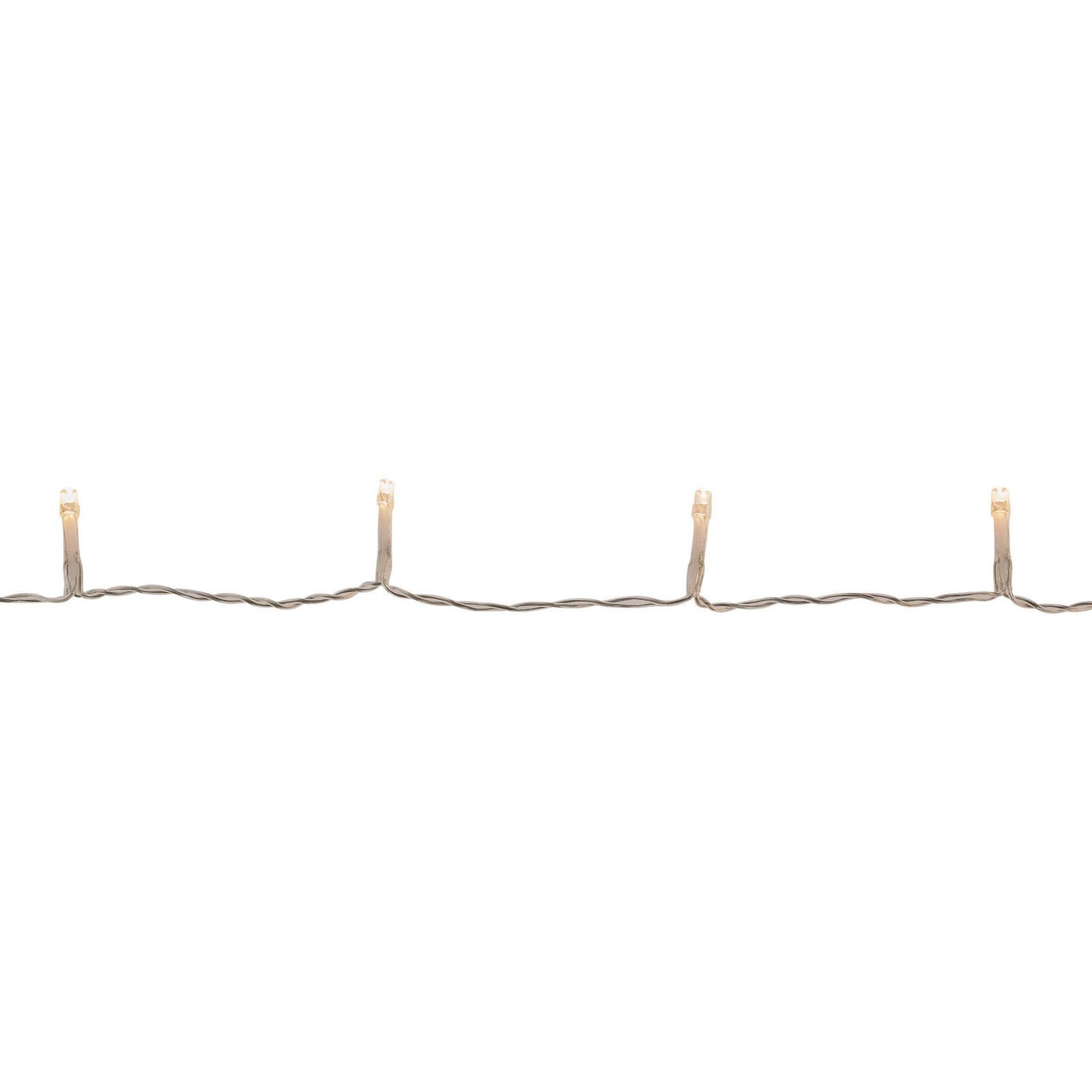 Idena Lichterkette 4.1 m transparent