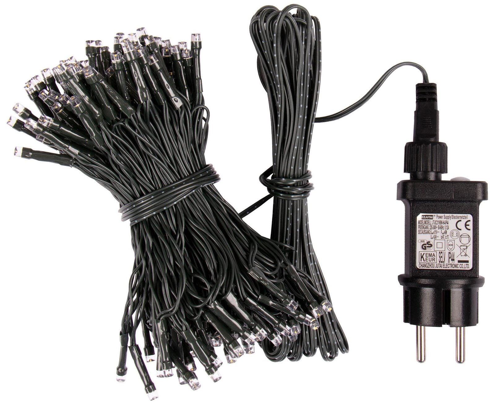 Idena Lichterkette 20 m dunkelgrün