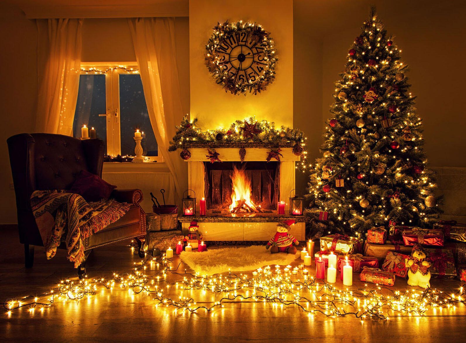 Idena Lichterkette 20 m dunkelgrün