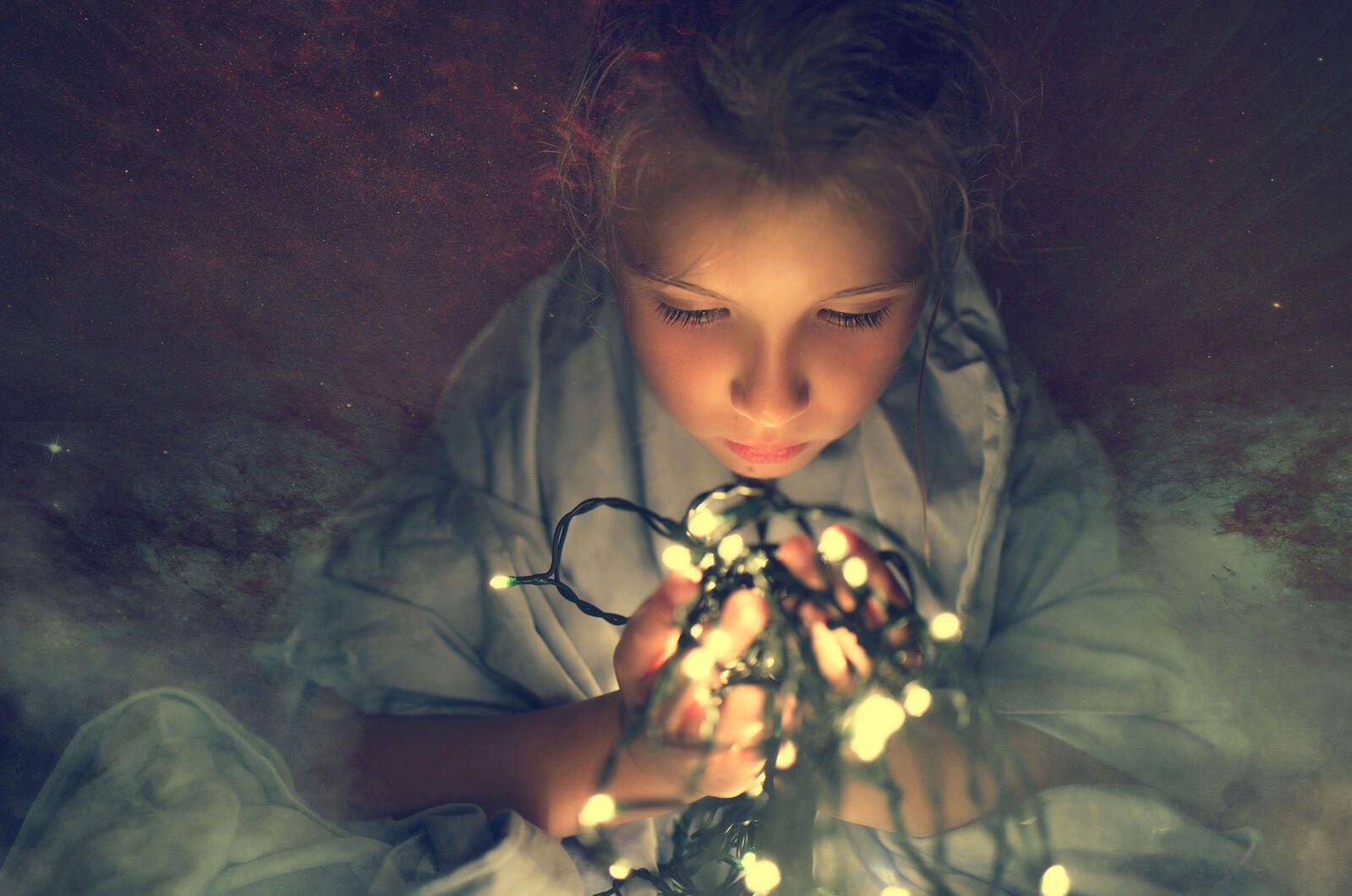 Idena Lichterkette 20 m dunkelgrün