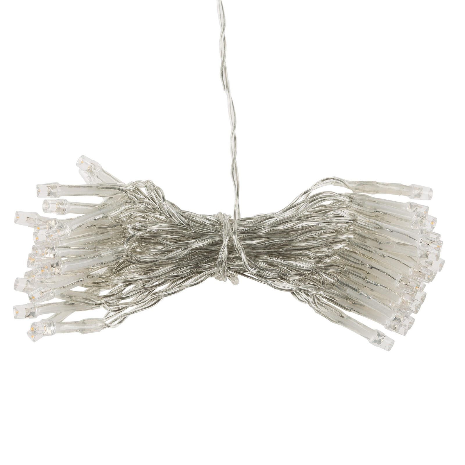 Idena Lichterkette 2.6 m transparent
