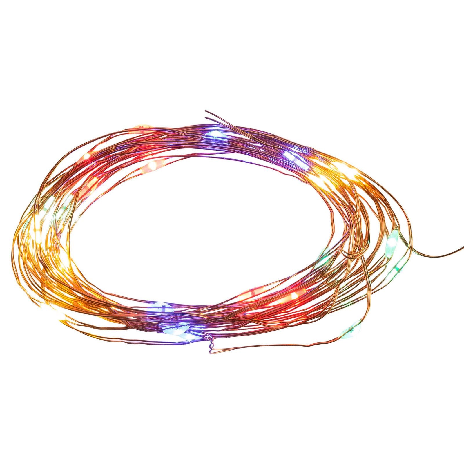 Idena Lichterkette 3.2 m kupfer
