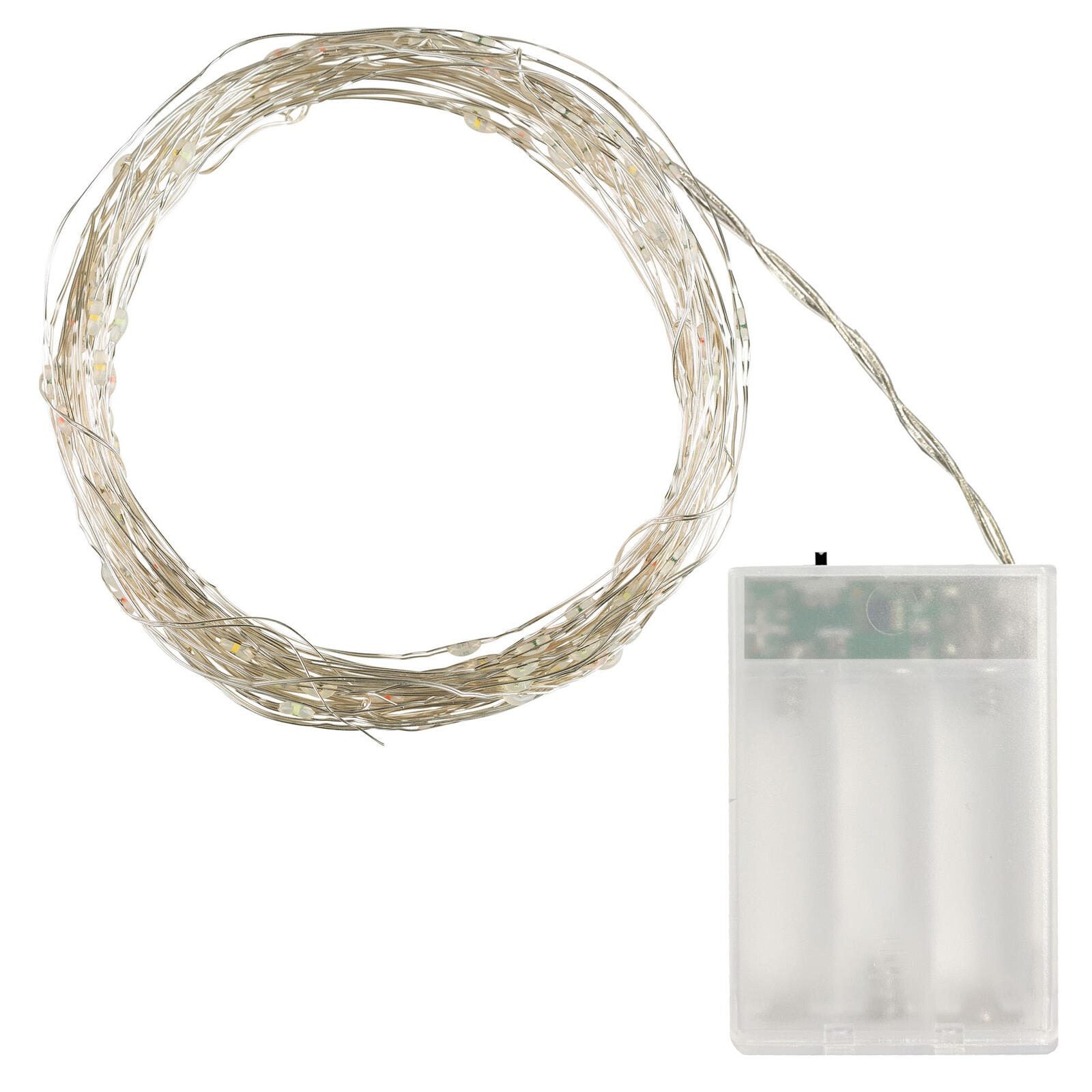 Idena Lichterkette 3.2 m silber