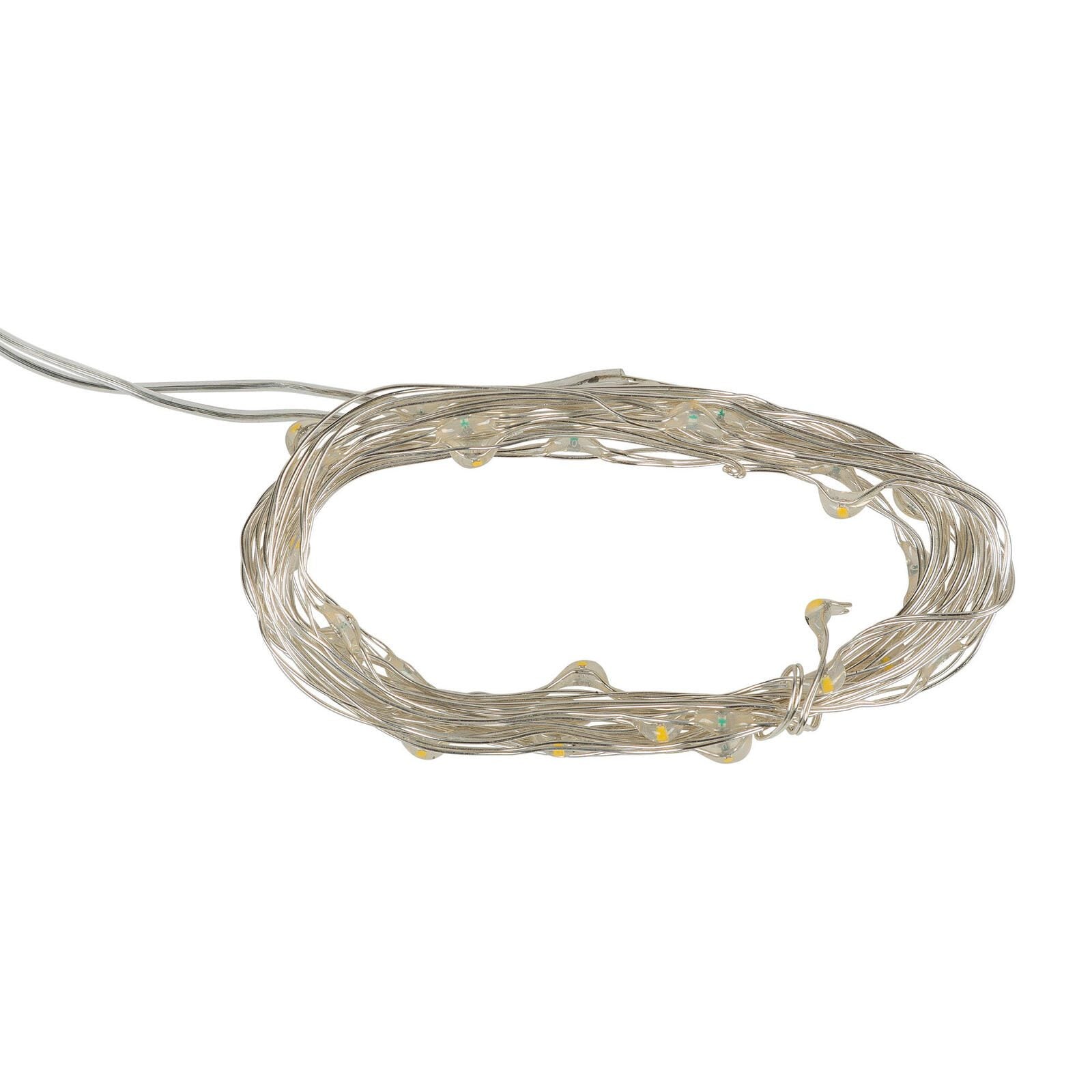 Idena Lichterkette 3.2 m silber